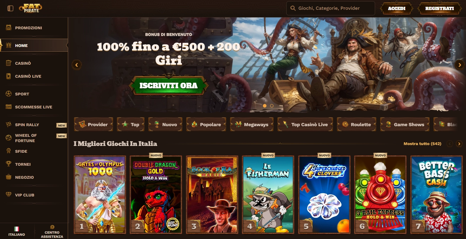 FatPirate e i suoi jackpot progressivi