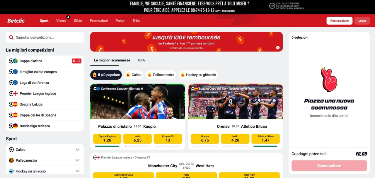 Betclic: semplicità come parola d'ordine
