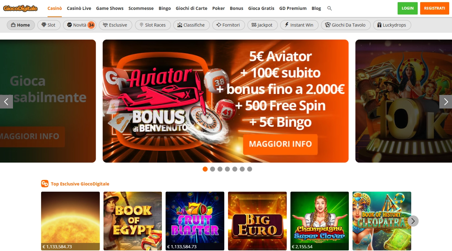 Gioco Digitale: casinò e scommesse all'italiana