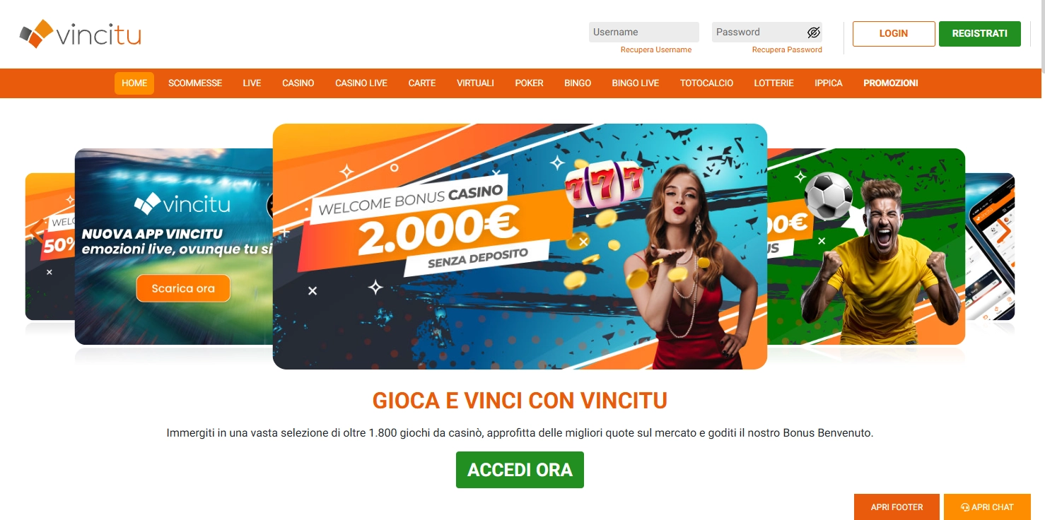 VinciTu: un outsider in piena fase di crescita